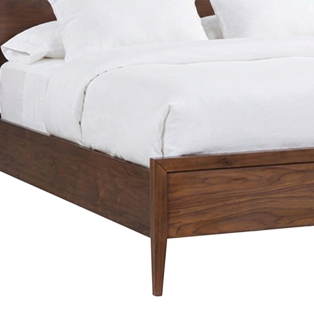Riva Ridge Jasper California King Panel Bed in Modern Walnut, , large