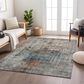Dalyn Rug Company Karaj KJ2 5" x 7"6" Copper Indoor/Outdoor Area Rug, , large