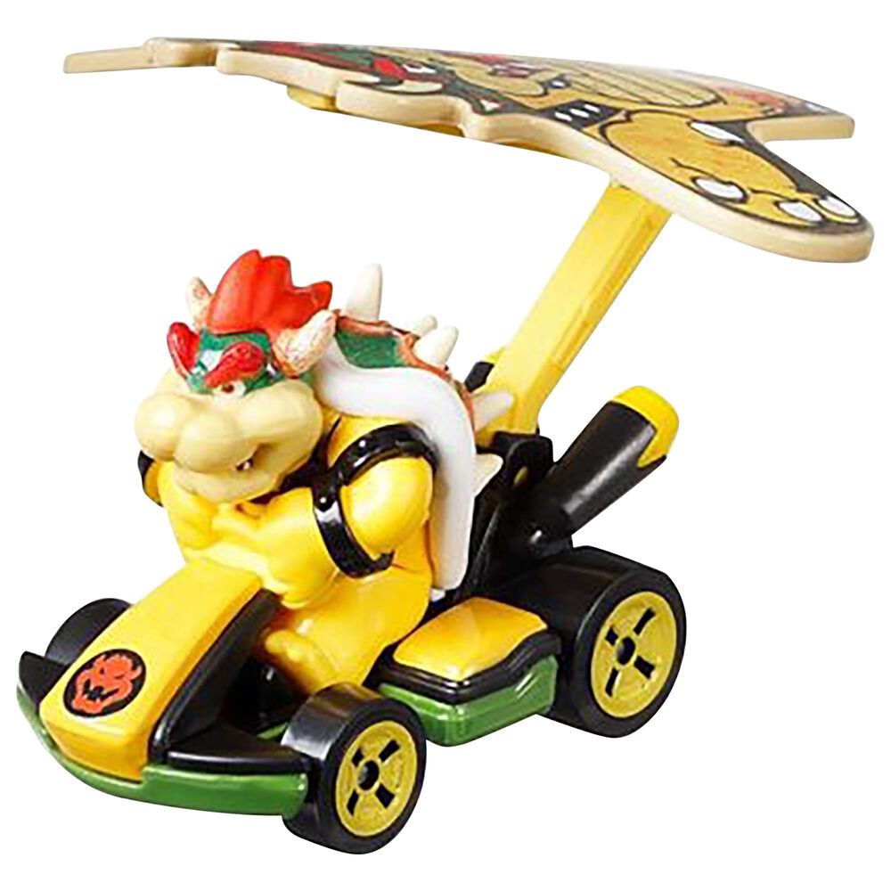 Hot Wheels Mario Kart - Standard Bowser Kite Car Glider, , large