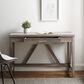 Walker Edison 46" A-Frame Computer Desk in Grey Wash, , large