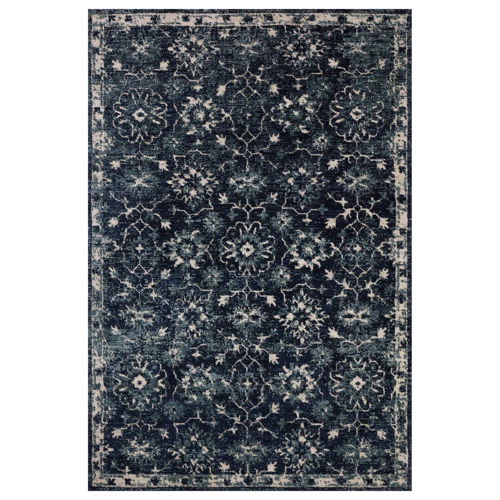 Loloi Percival Navy and Ivory 2"3" x 3"9" Area Rug, , large