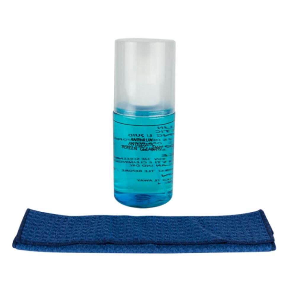 Helios Helios Screen Cleaning Kit - 200ml Solution with Cloth, , large