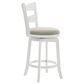 Armen Living Blair 30" Swivel Bar Stool in Matte White, , large