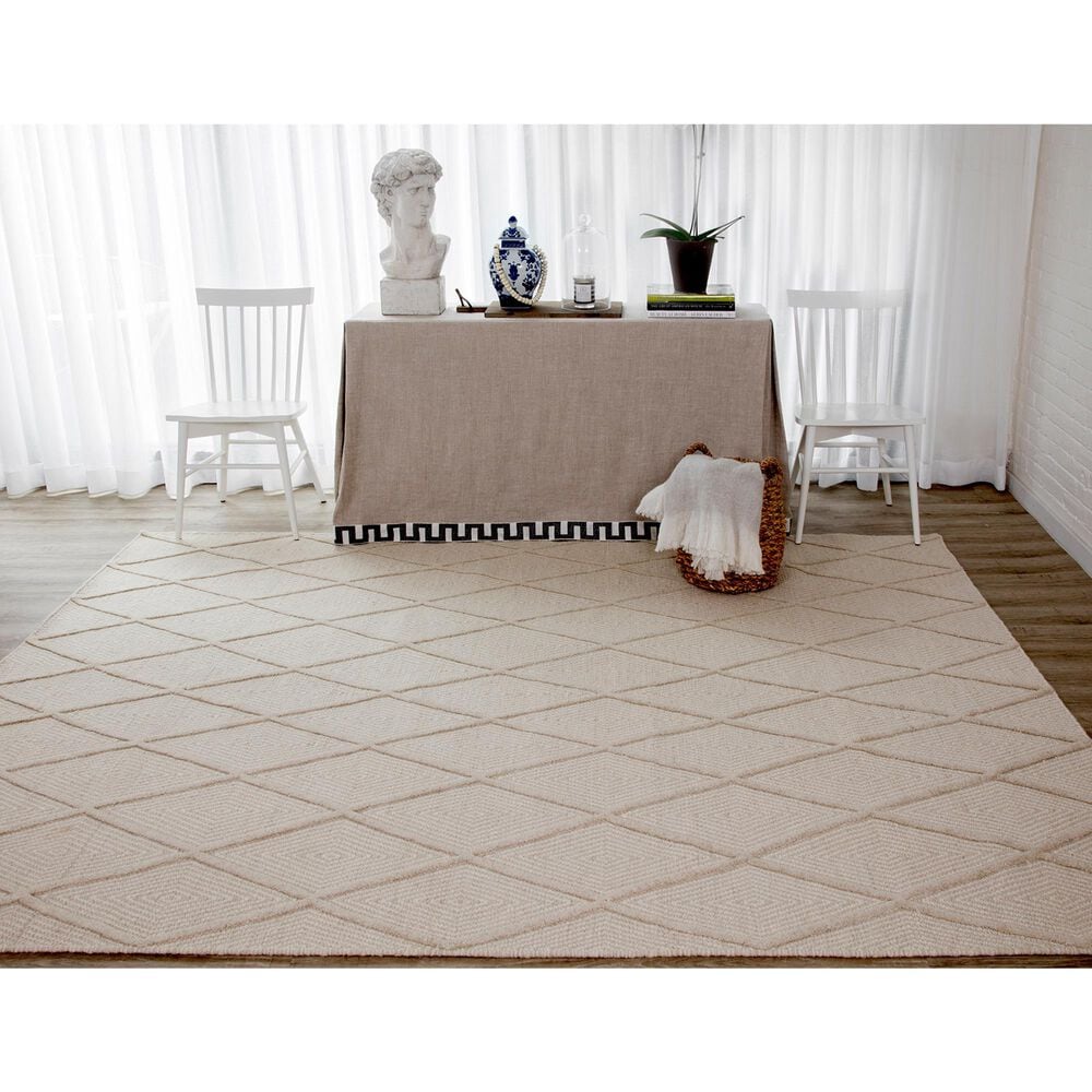 Momeni Langdon 7&#39;6&quot; x 9&#39;6&quot; Beige Area Rug, , large