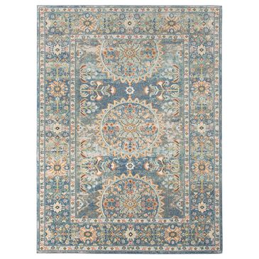 Amer Rugs Bohemian 2" x 3" Blue Area Performance Rug, , large