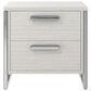 Bernhardt Stratum 2 Drawer Nightstand in Mist with USB Ports, , large
