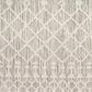 Nourison Positano Southwestern Light Grey 8" x 10" Indoor/Outdoor Area Rug, , large