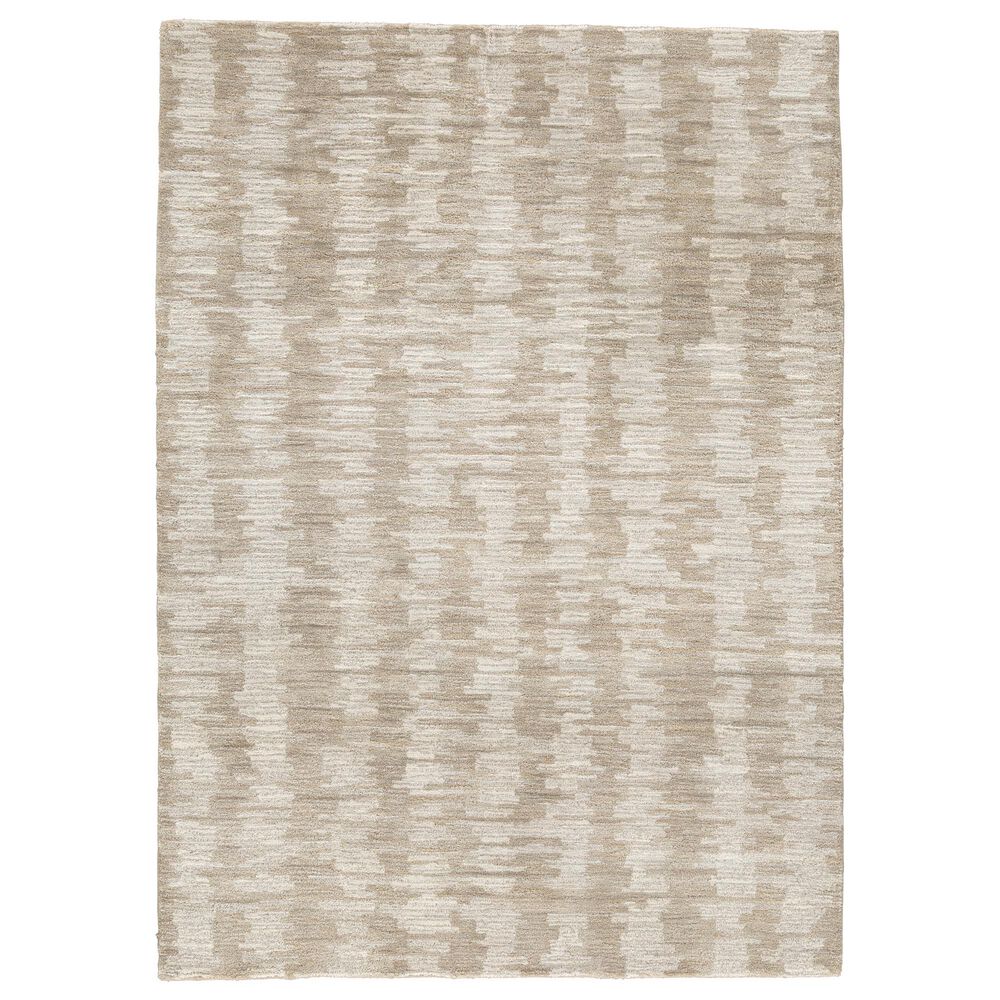 Ashley Abanlane 5" x 7" Brown and Cream Area Rug, , large