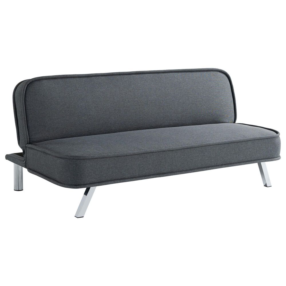 Lifestyle Solutions Toni Convertible Sofa in Charcoal, , large