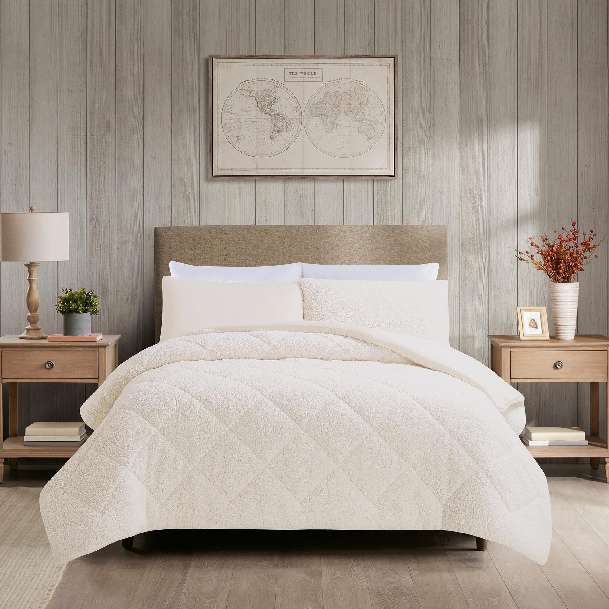 Sherpa shop queen comforter