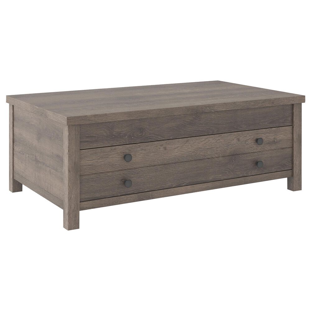 Signature Design by Ashley Arlenbry Lift Top Cocktail Table in Weathered Oak, , large