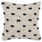 Rizzy Home Polka Dot 20" Down Filled Pillow in Natural, , large