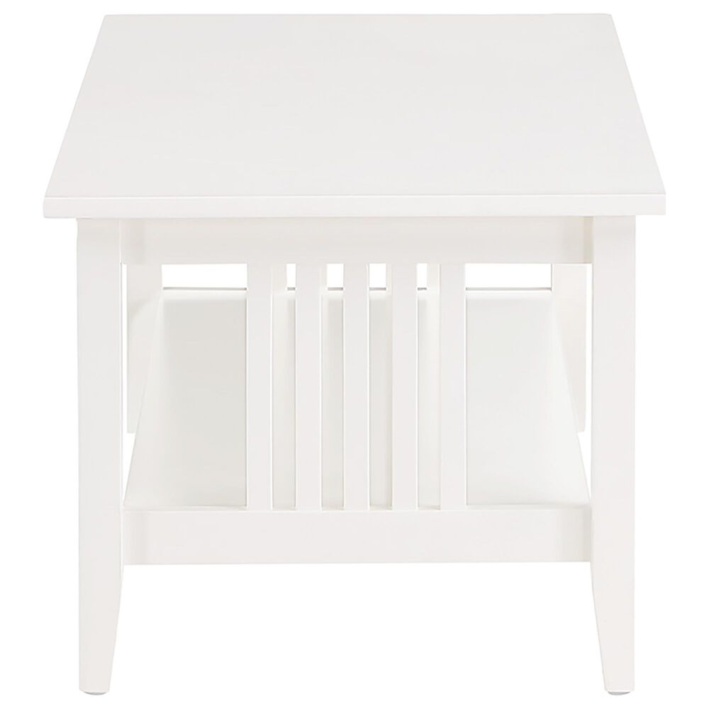 OSP Home Sierra Coffee Table in White, , large