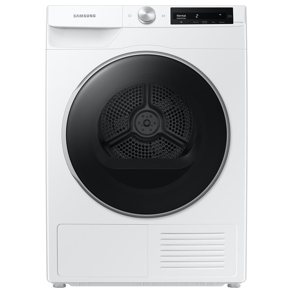 Samsung 4.0 Cu. Ft. Stackable Smart Electric Dryer with Ventless Heat Pump in White, , large