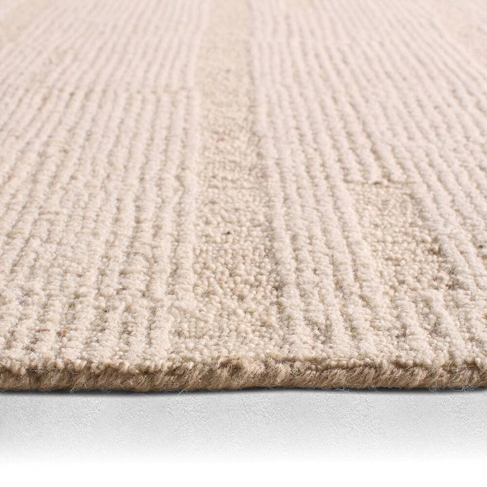 Jaipur Finnigan Edher White, Tan and Taupe 6' x 9' Area Rug, , large