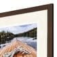 Paragon 23" x 27" Peaceful Lake Wall Art Set in Brown (Set of 4), , large