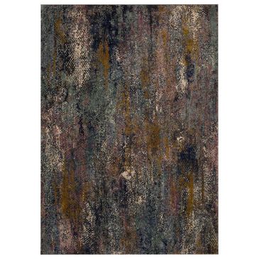Karastan Enigma Tranquil 91811-50139 2" x 3" Ink Blue Scatter Rug, , large