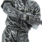 Maple and Jade Baseball Player Sculpture in Silver, , large