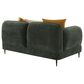 Coaster Jade Stationary Loveseat in Green, , large