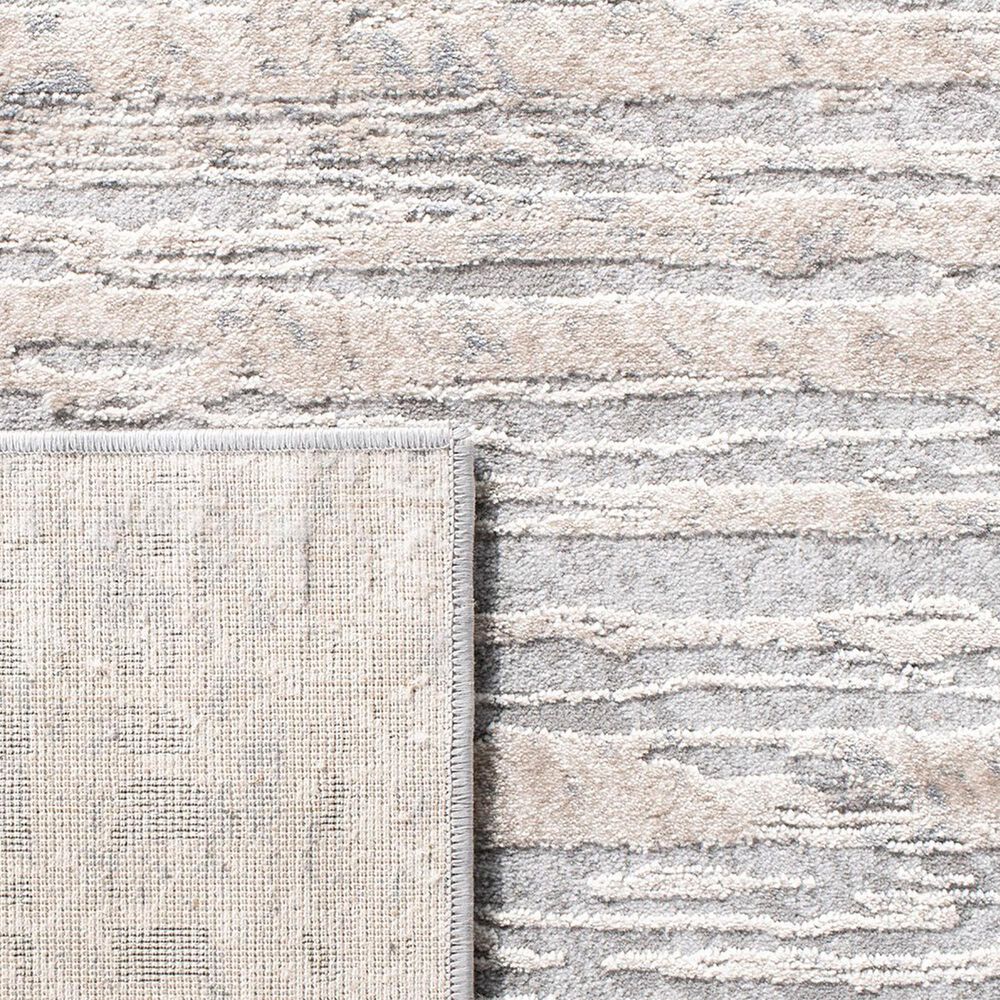 Safavieh Invista INV436A 5&#39;3&quot; x 7&#39;6&quot; Cream and Grey Area Rug, , large