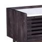 Moe"s Home Collection Paloma 1-Drawer Nightstand in Charcoal Grey and White, , large
