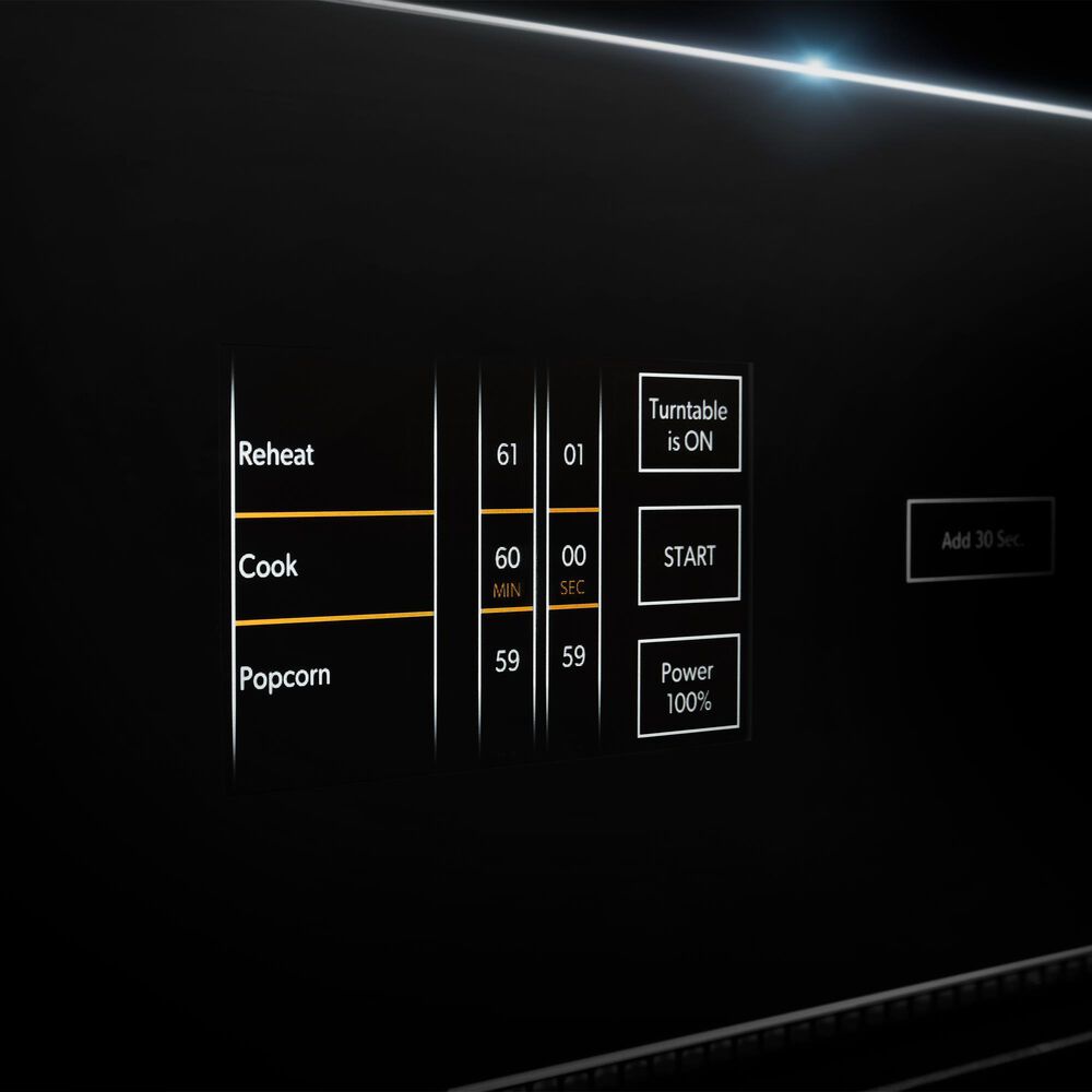 JennAir Noir 27&quot; Built-In Microwave Oven with Speed-Cook in Stainless Steel and Black, , large