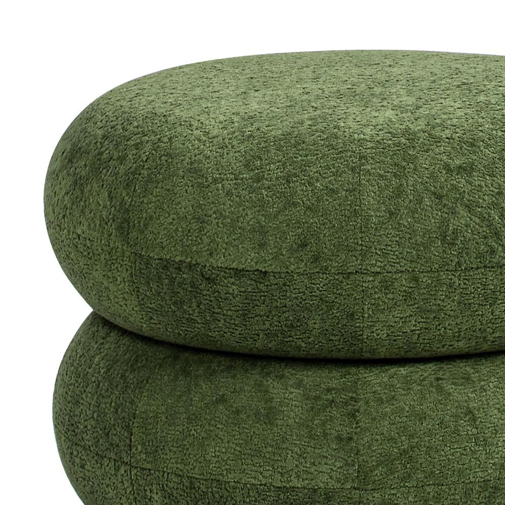 Jennifer Taylor Home Nest Pouf in Moss Green, , large