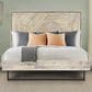 Blue River Peridot King Platform Bed in Natural Acacia, , large