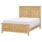 St Claire Home Today"s Traditions 5 Piece Full Platform Panel Bedroom Set in Natural Hickory, , large