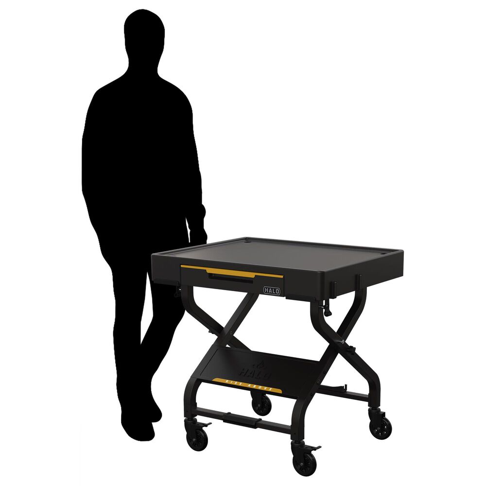 Halo Outdoor Countertop Cart in Black, , large