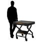 Halo Outdoor Countertop Cart in Black, , large