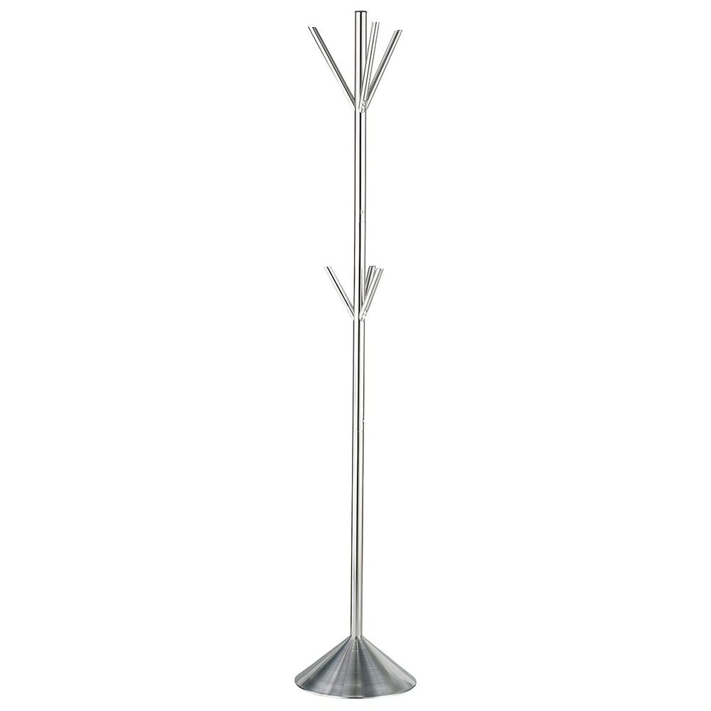 Adesso Pegs Coat Rack in Brushed Steel, , large