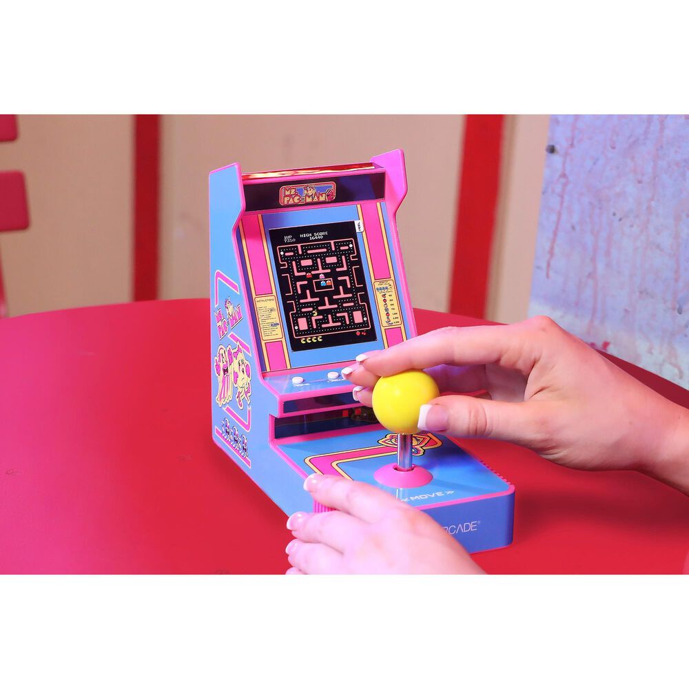 My Arcade Joystick Player Ms. Pac-Man Portable Retro Arcade Game in Blue, , large