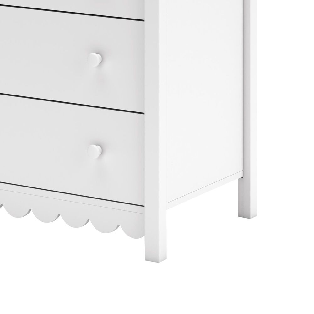 Ashley 4-Piece Full Bedroom Set in White, , large