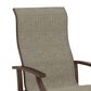 Tropitone Marconi High Back Dining Chair with Westlands Sling in Rich Earth, , large