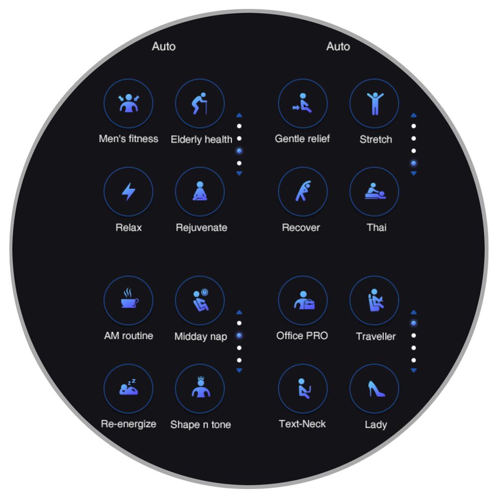 Osaki 3D Pro Admiral Massage Chair in Grey, , large