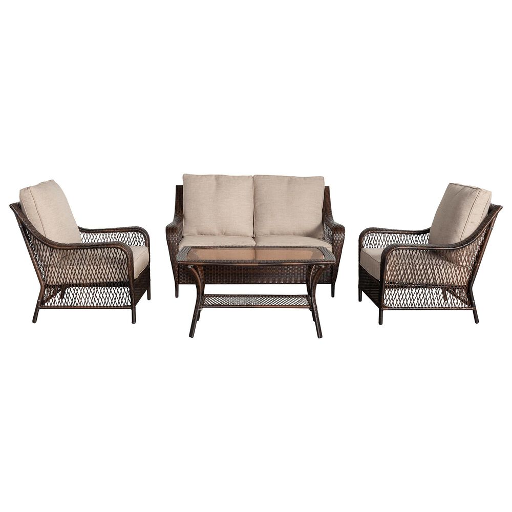 Gathercraft Essen 4-Piece Patio Set, , large