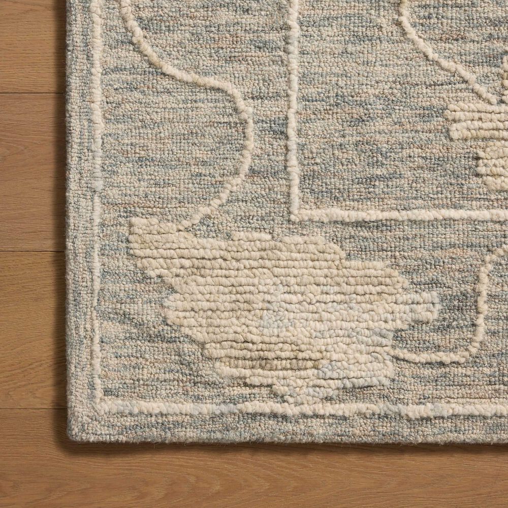 Loloi Cynthia Denim and Blue 2&#39;3&quot; x 3&#39;9&quot; Area Rug, , large