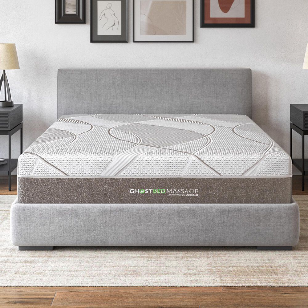 Hearth and Haven GhostBed Massage Medium Twin XL Mattress, , large