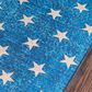 Momeni District DIS-7 3" 3" x 5" Blue Area Rug , , large