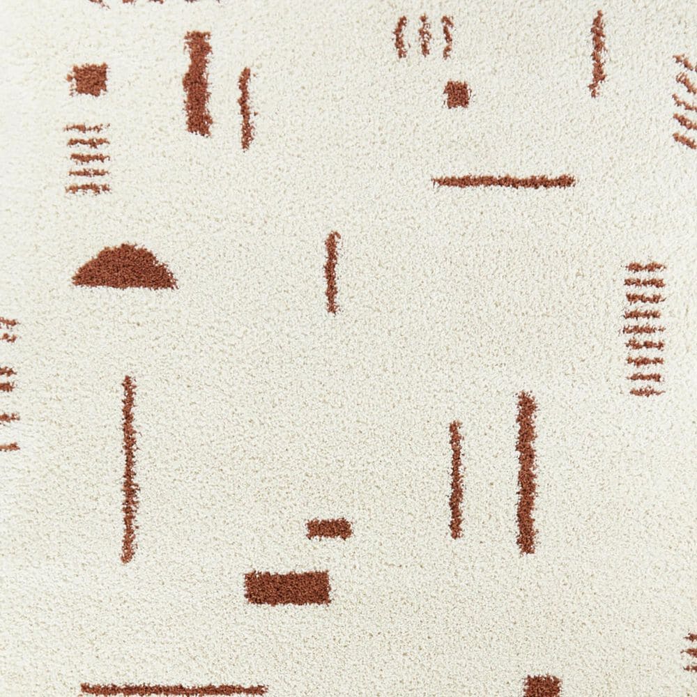 Balta Rugs Rupa 3090654 8&#39;9&quot; x 12&#39; White and Rust Area Rug, , large