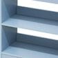 HOMLUX 5-Tier Magazine Bookshelf in Light Blue, , large