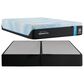 Tempur-Pedic LuxeBreeze 2.0 Medium Hybrid King Mattress with High Profile Box Springs, , large