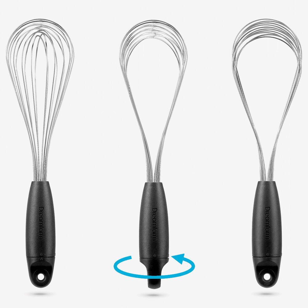 Dreamfarm Flisk Foldable Whisk in Black