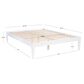 Linon Home Decor Polly Queen Platform Bed in Bold White, , large
