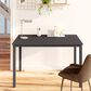 Eureka Ergonomic 39" Computer Desk in Black, , large
