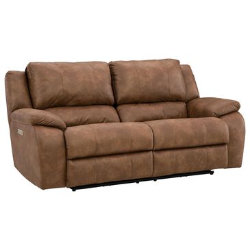 HomeStretch Bandit Triple Power Reclining Two Over Two Sofa in Brown, , large