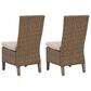 Ashley Laguna Heights Patio Side Chair with Cushion in Beige (Set of 2), , large