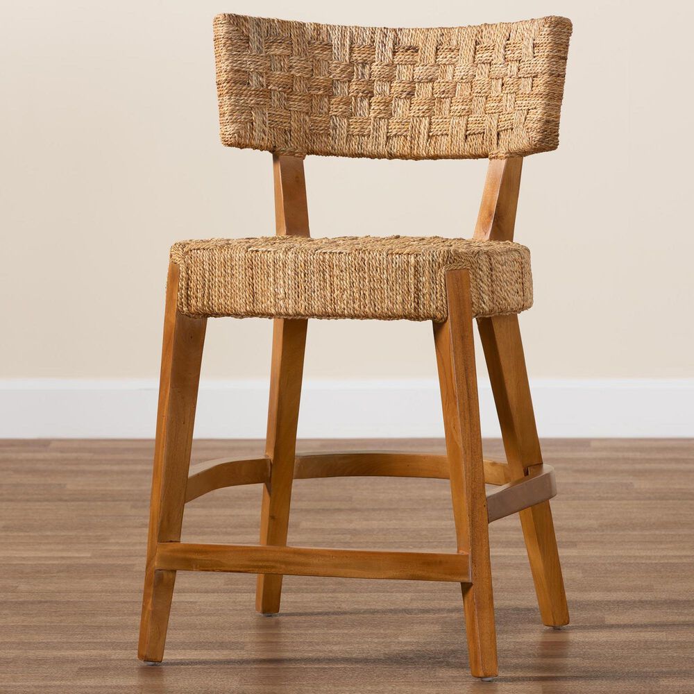 Baxton Studio Sabit Counter Stool in Natural, , large