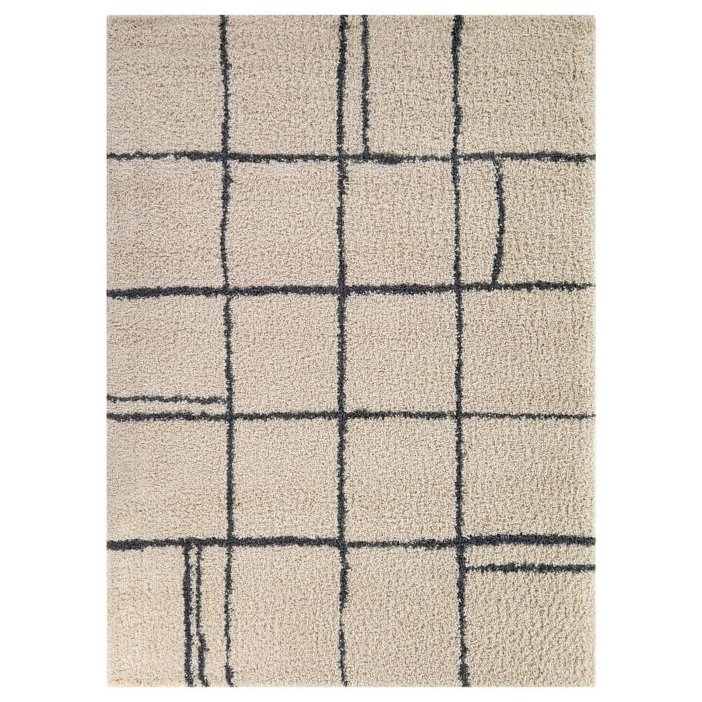 Balta Rugs Stella Maud Cream 5"3" x 7" Area Rug, , large